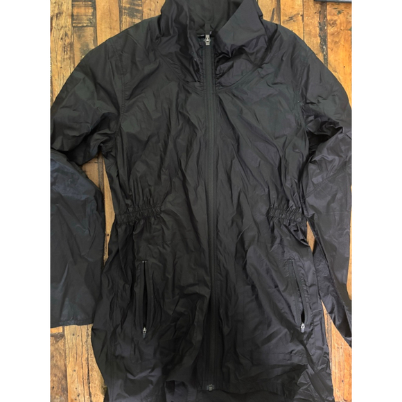 Women's The North Face Black Lightweight Full Zip windbreaker Jacket M - Picture 1 of 6